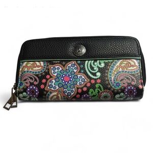 Stone Mountain colorful paisley wallet